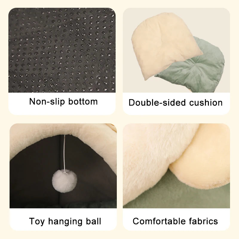 Foldable Cat Sleeping Bed