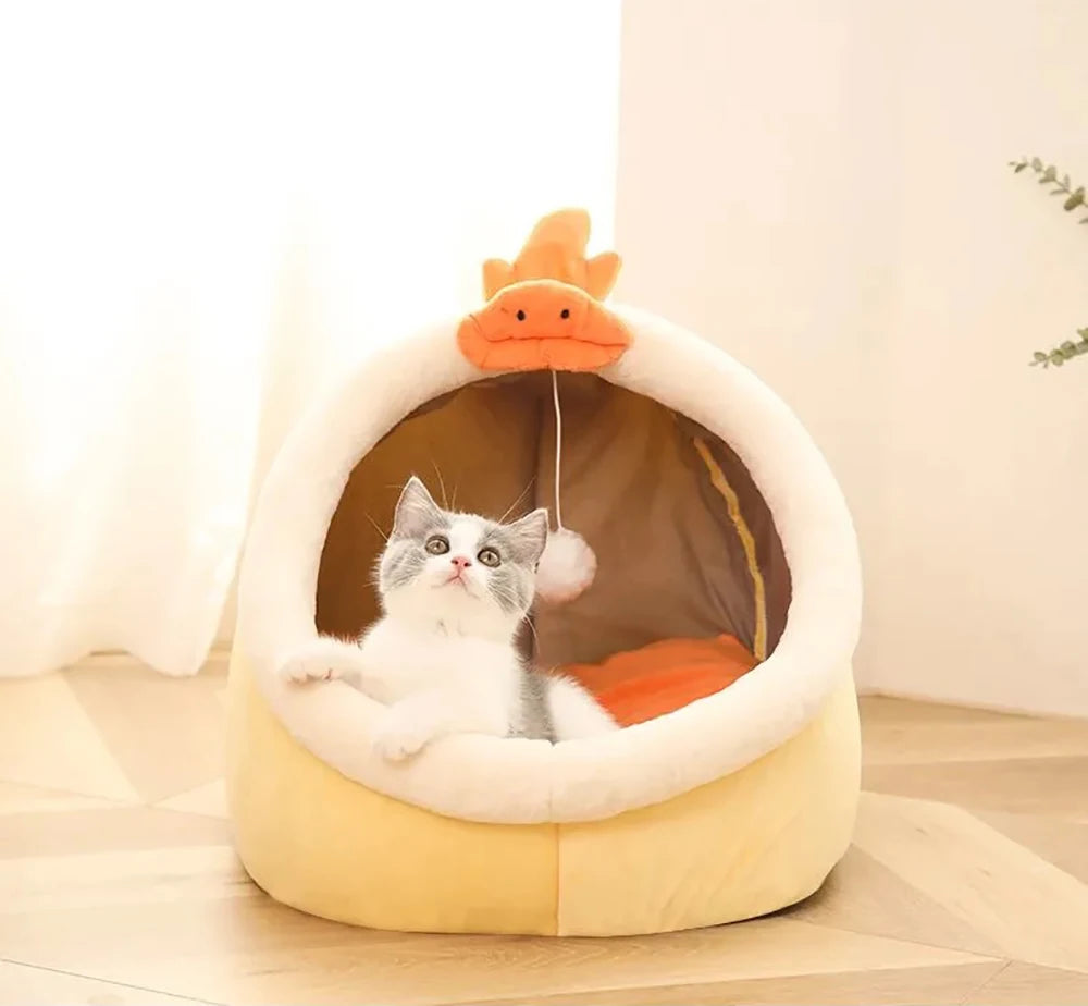 Foldable Cat Sleeping Bed