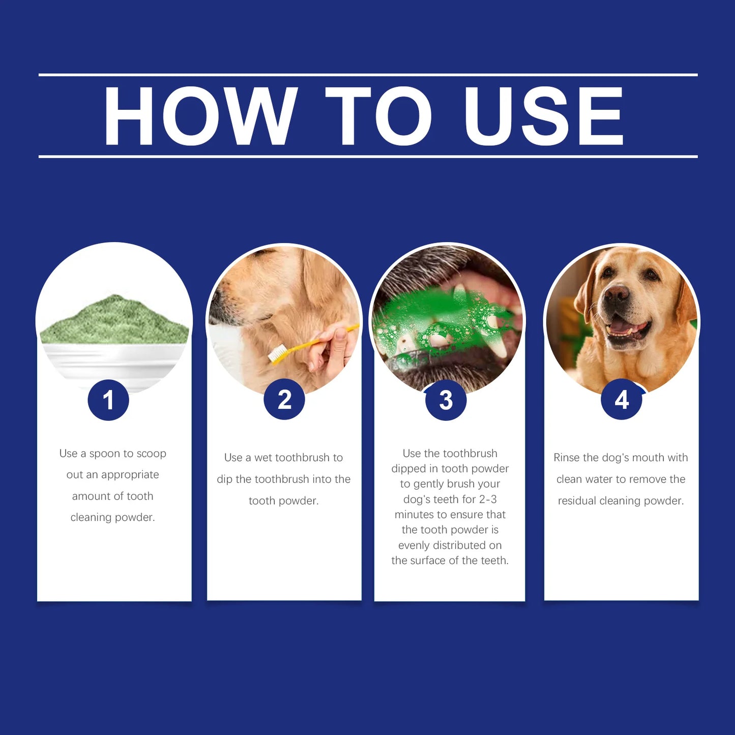 Pet Teeth Cleaning Powder