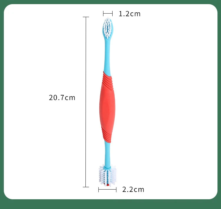 Double Head Dog Toothbrush