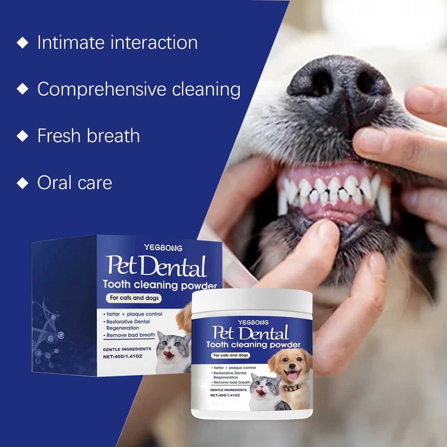 Pet Teeth Cleaning Powder