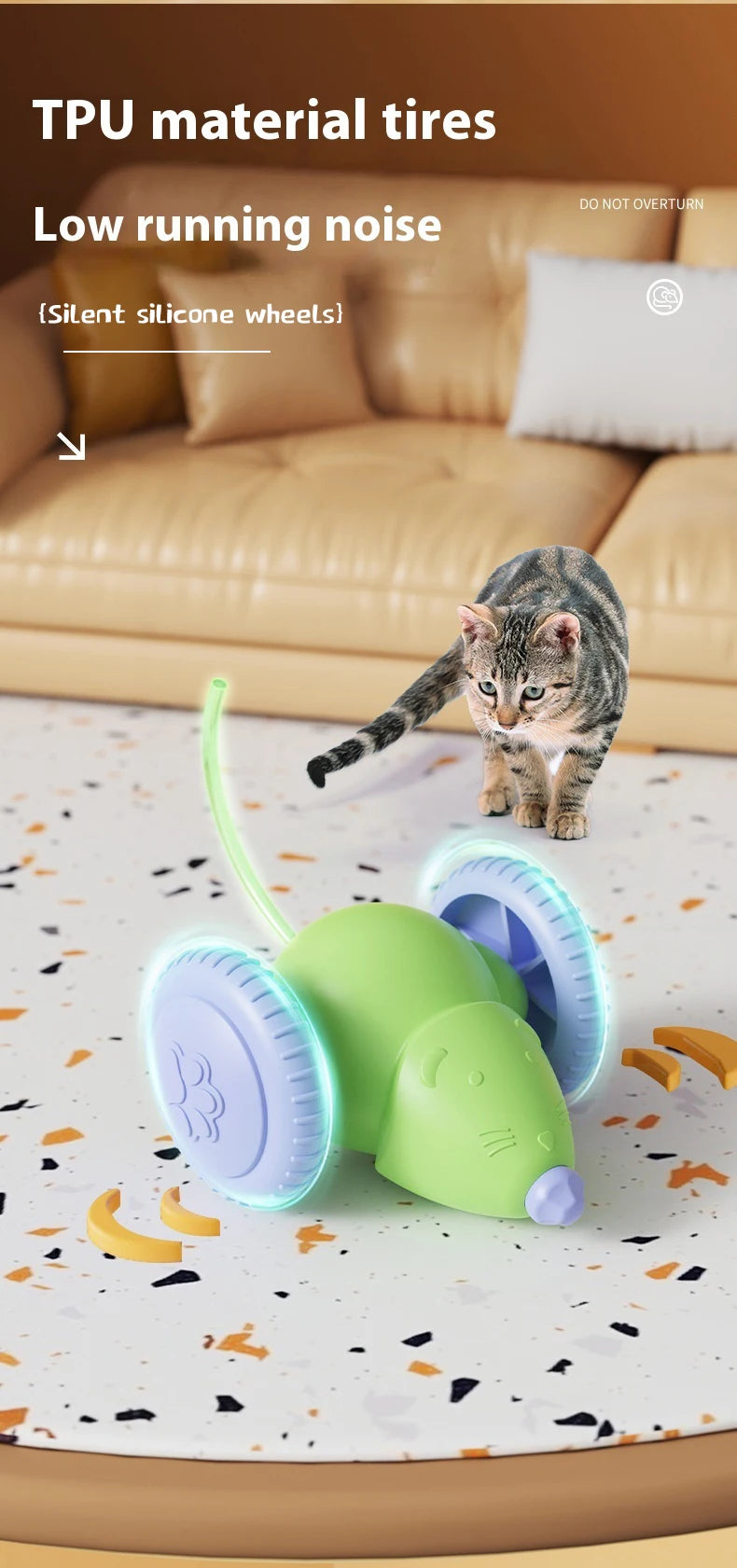 Electric Mouse Cat Toy