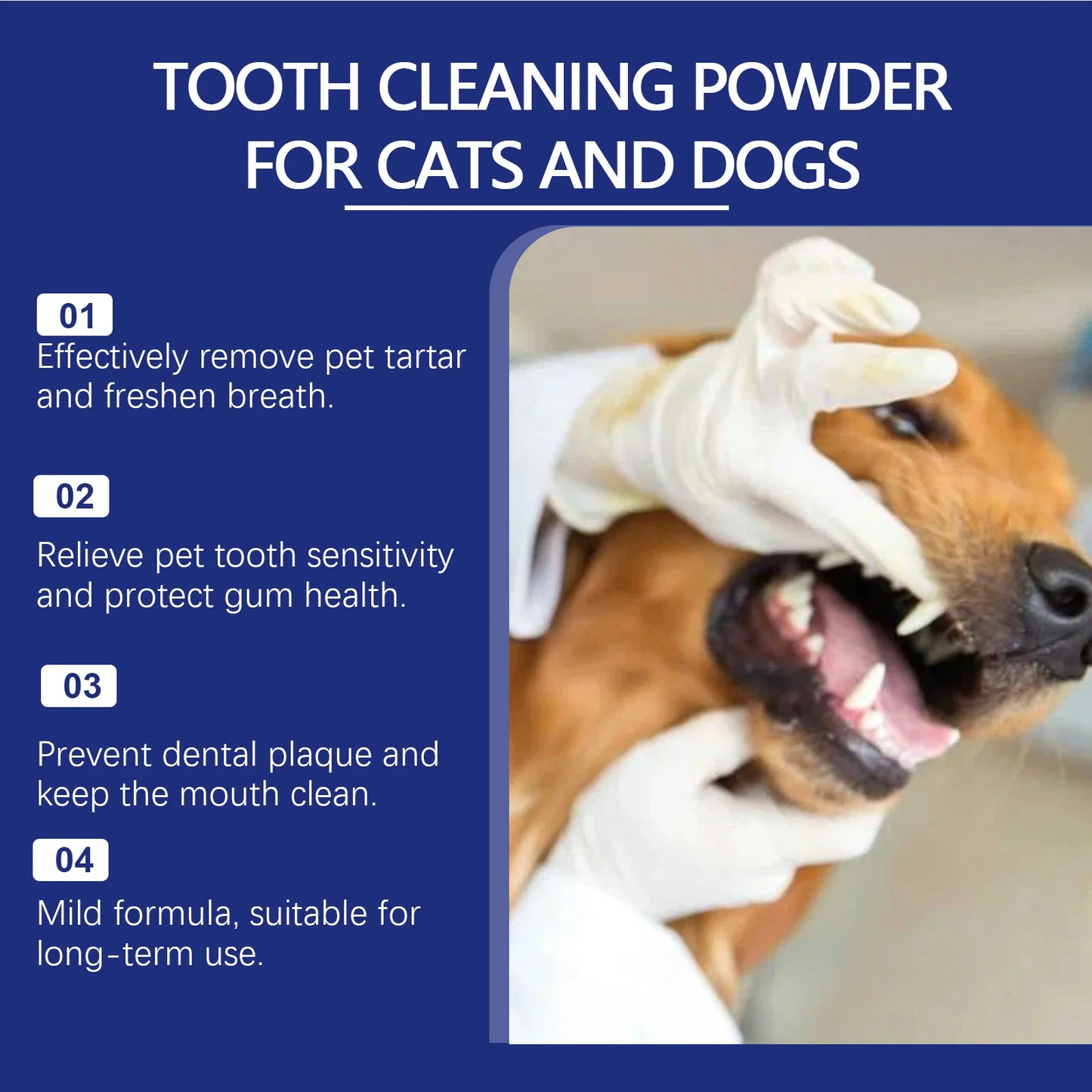 Pet Teeth Cleaning Powder