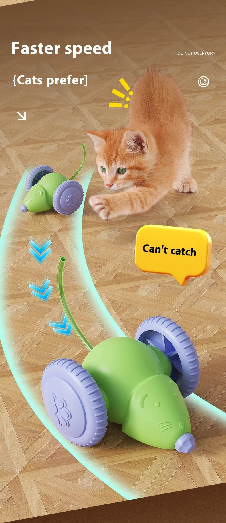 Electric Mouse Cat Toy