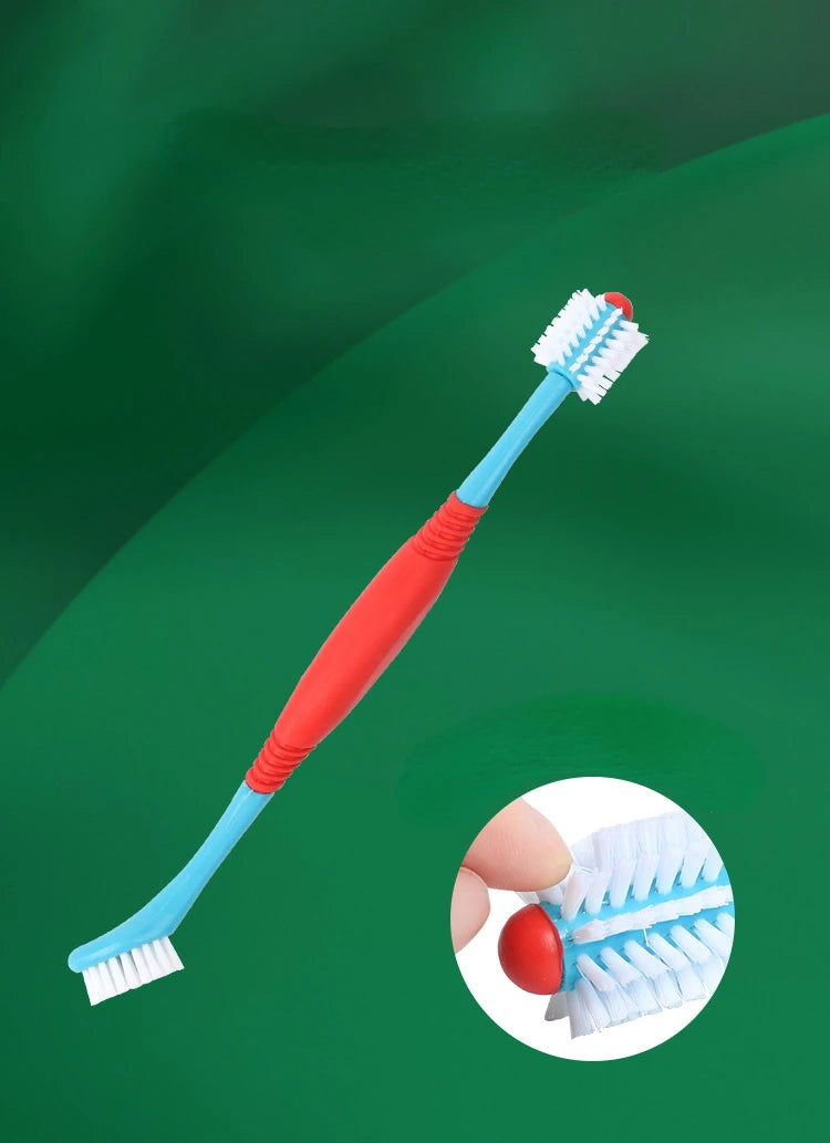 Double Head Dog Toothbrush